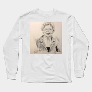 Elizabeth Warren Portrait Long Sleeve T-Shirt